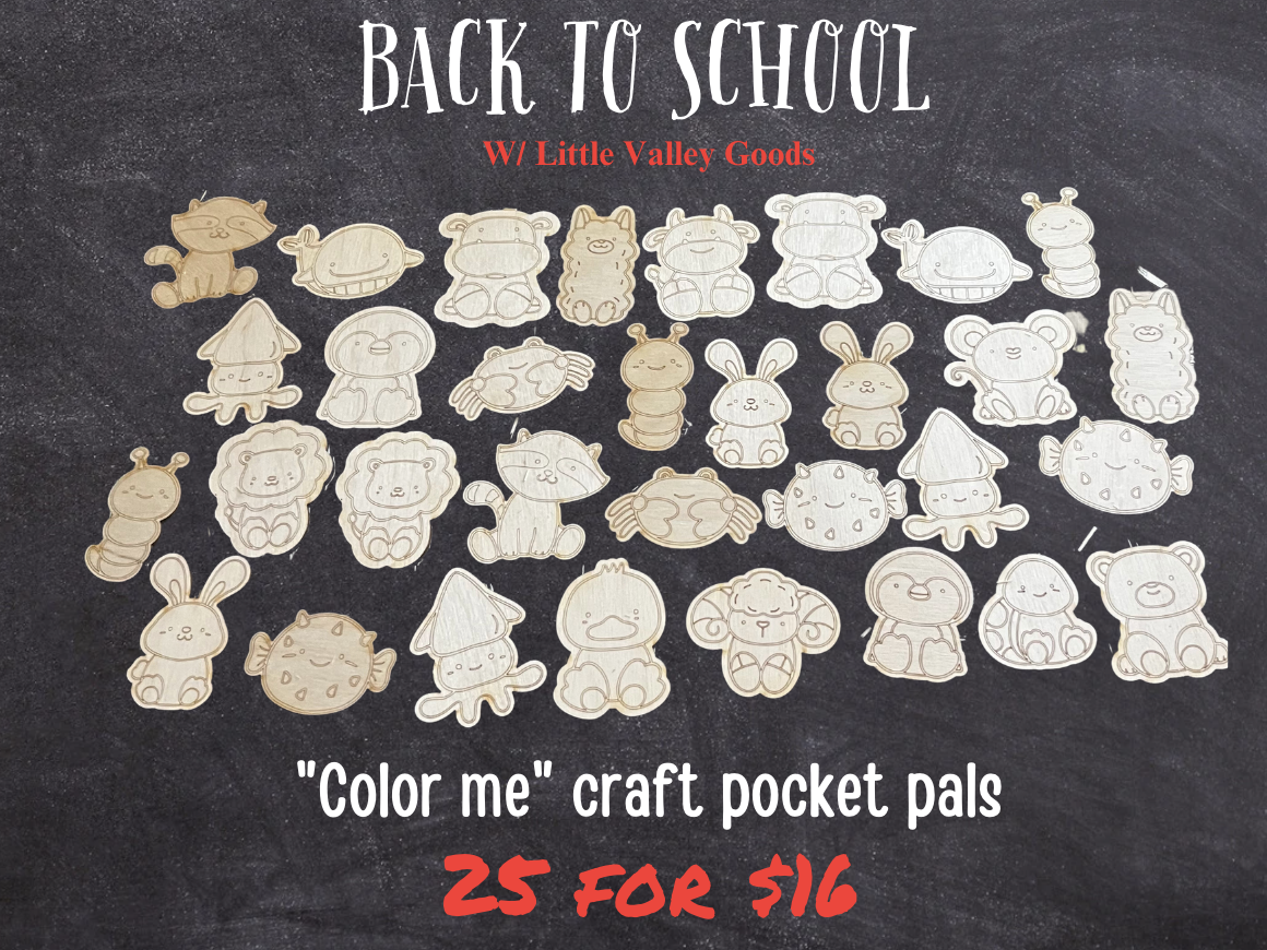 "Color Me" Pocket Pals