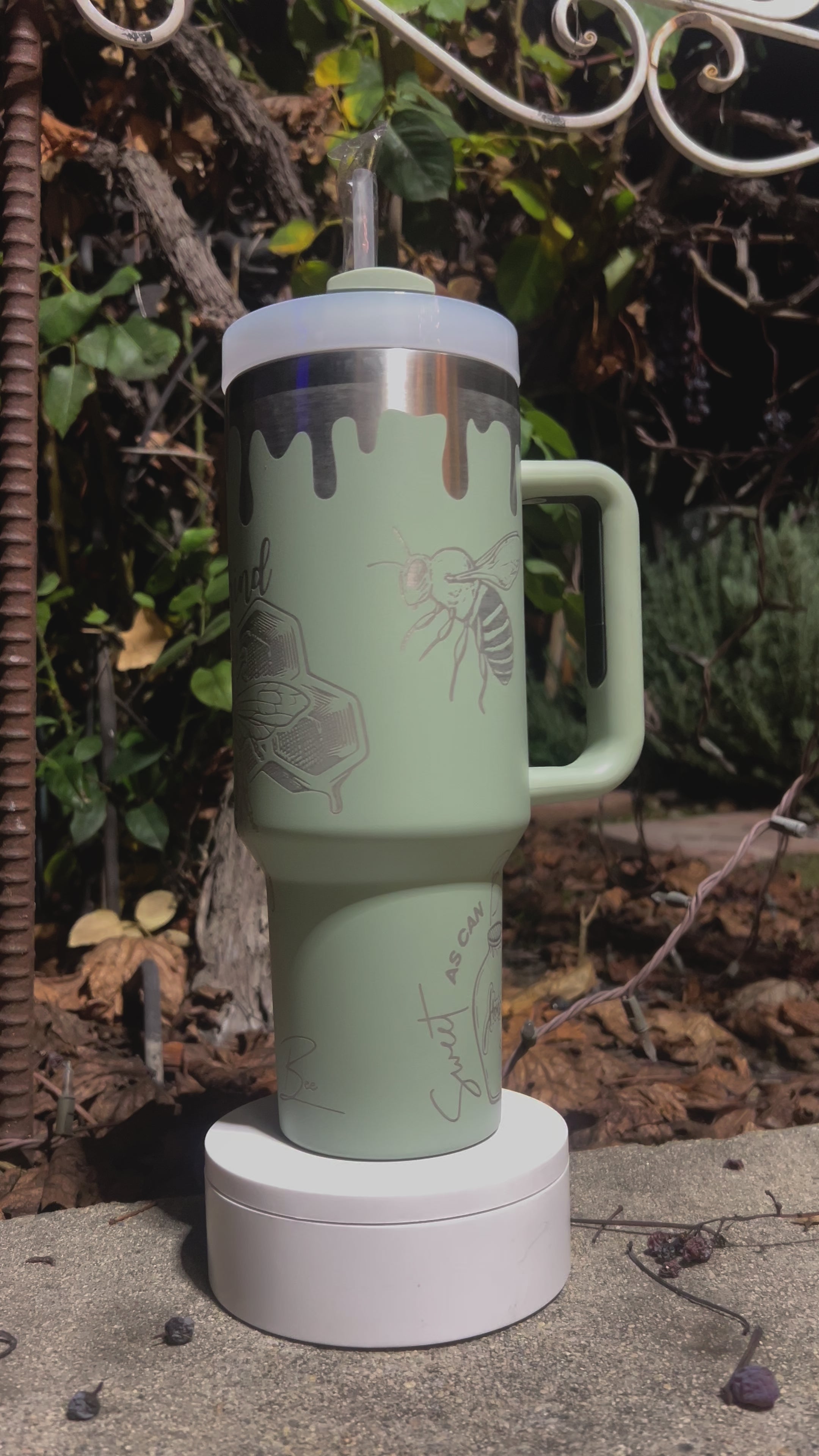 Bee + Honey Tumbler