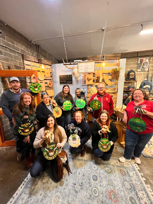 Luck O' The Irish: Our St. Patricks Day Paint Afternoon