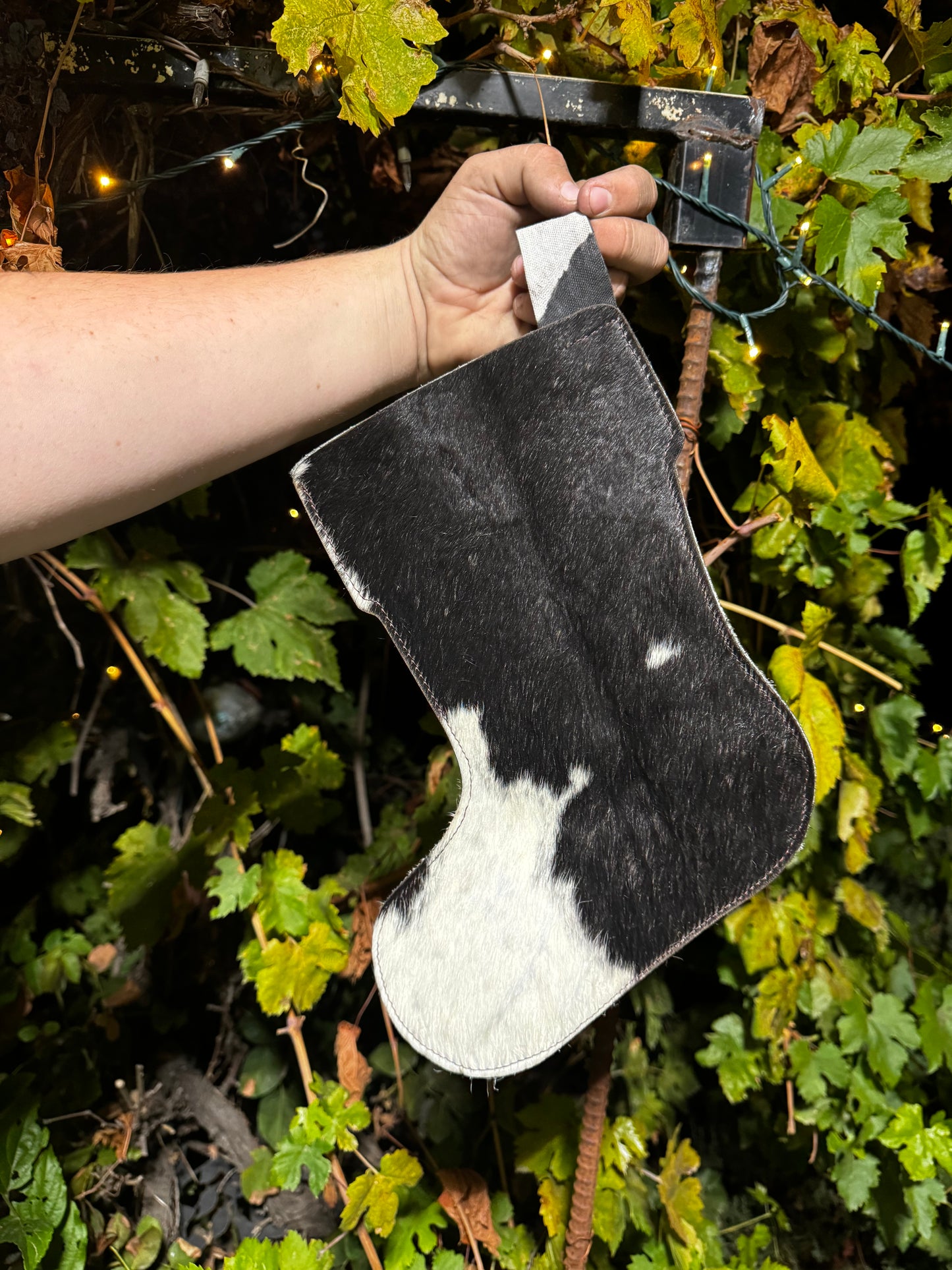 Genuine cowhide stocking