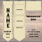 CUSTOM COWHIDE GRAD STOLES
