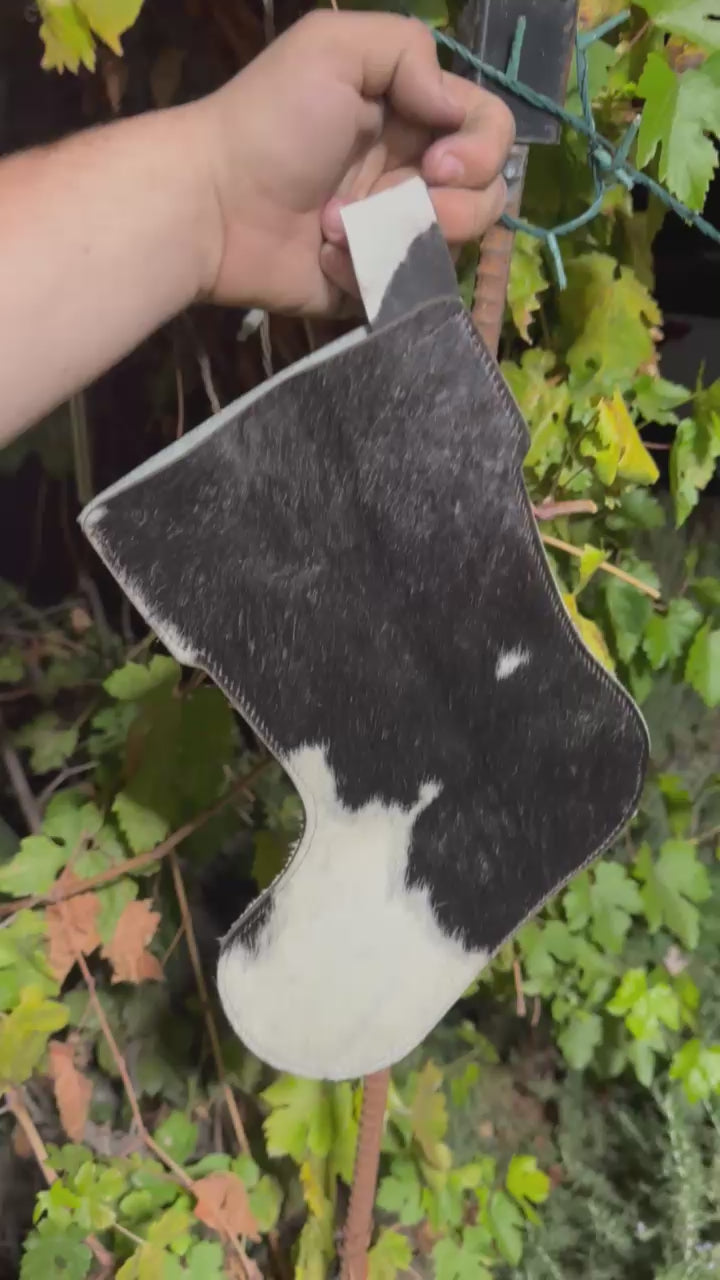 Genuine cowhide stocking