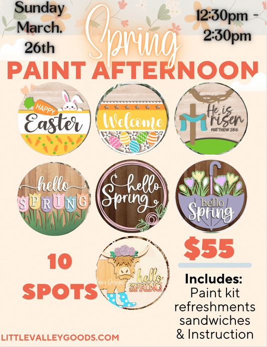 Spring Paint Afternoon