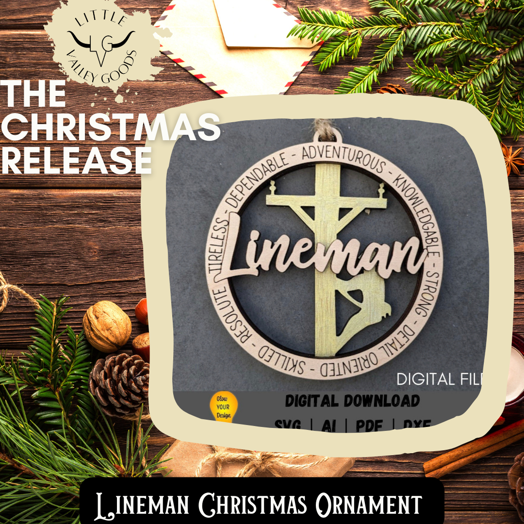 Linemen Ornament