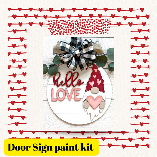 Valentine’s Day door sign’s
